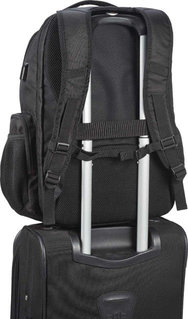 Rainier TSA Friendly 17in Laptop Backpack-Black