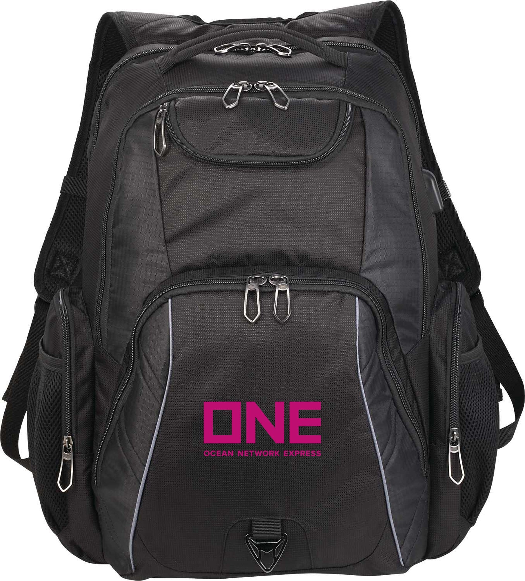 Rainier TSA Friendly 17in Laptop Backpack-Black