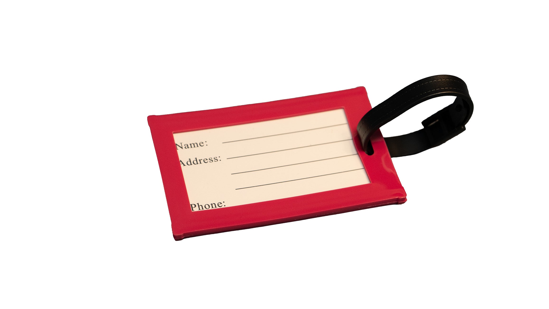 PVC Container Luggage Tag