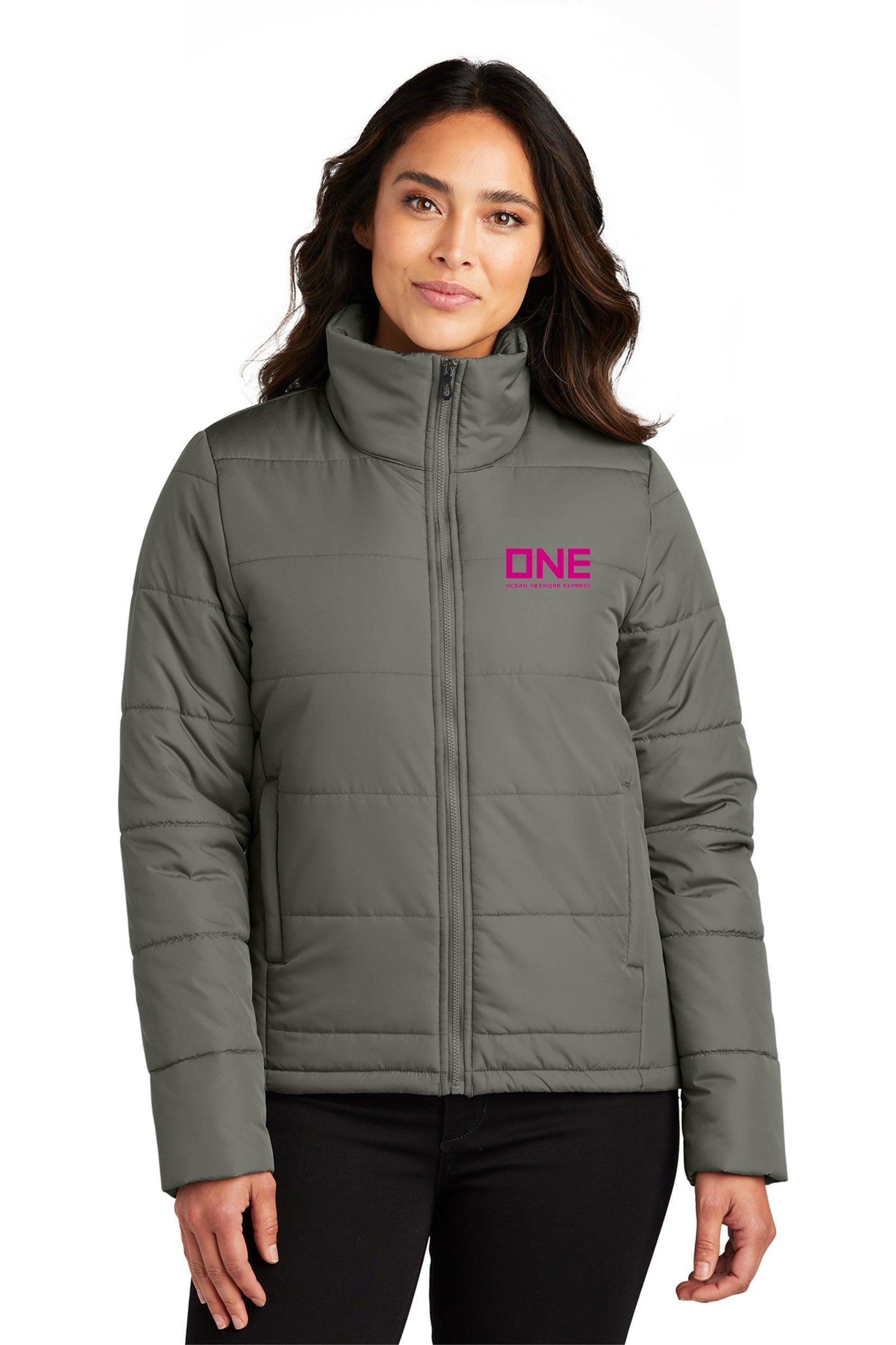 Port Authority Puffer Jacket - Shadow Grey