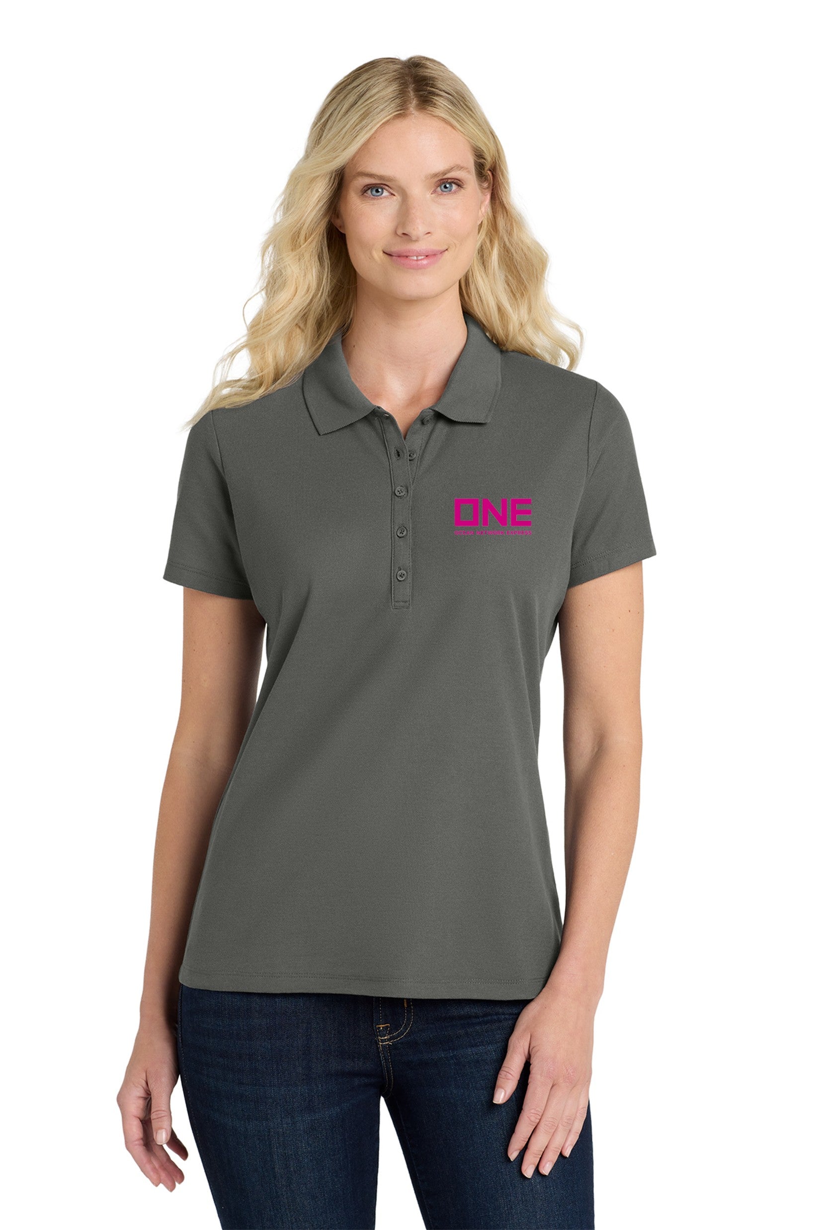 SuperPro React Polo - Storm Grey