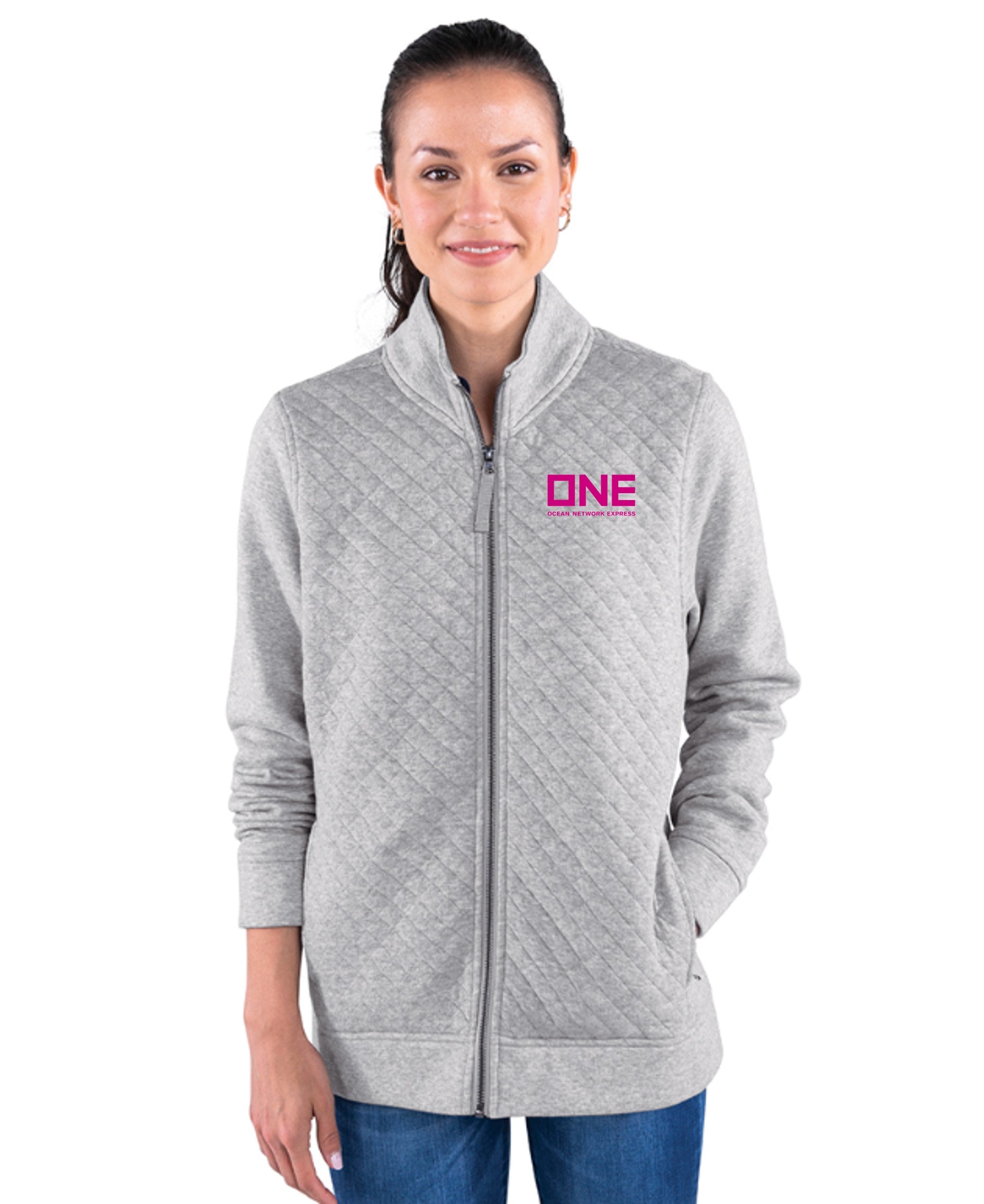 Franconia Quilted Jacket - Heather Grey