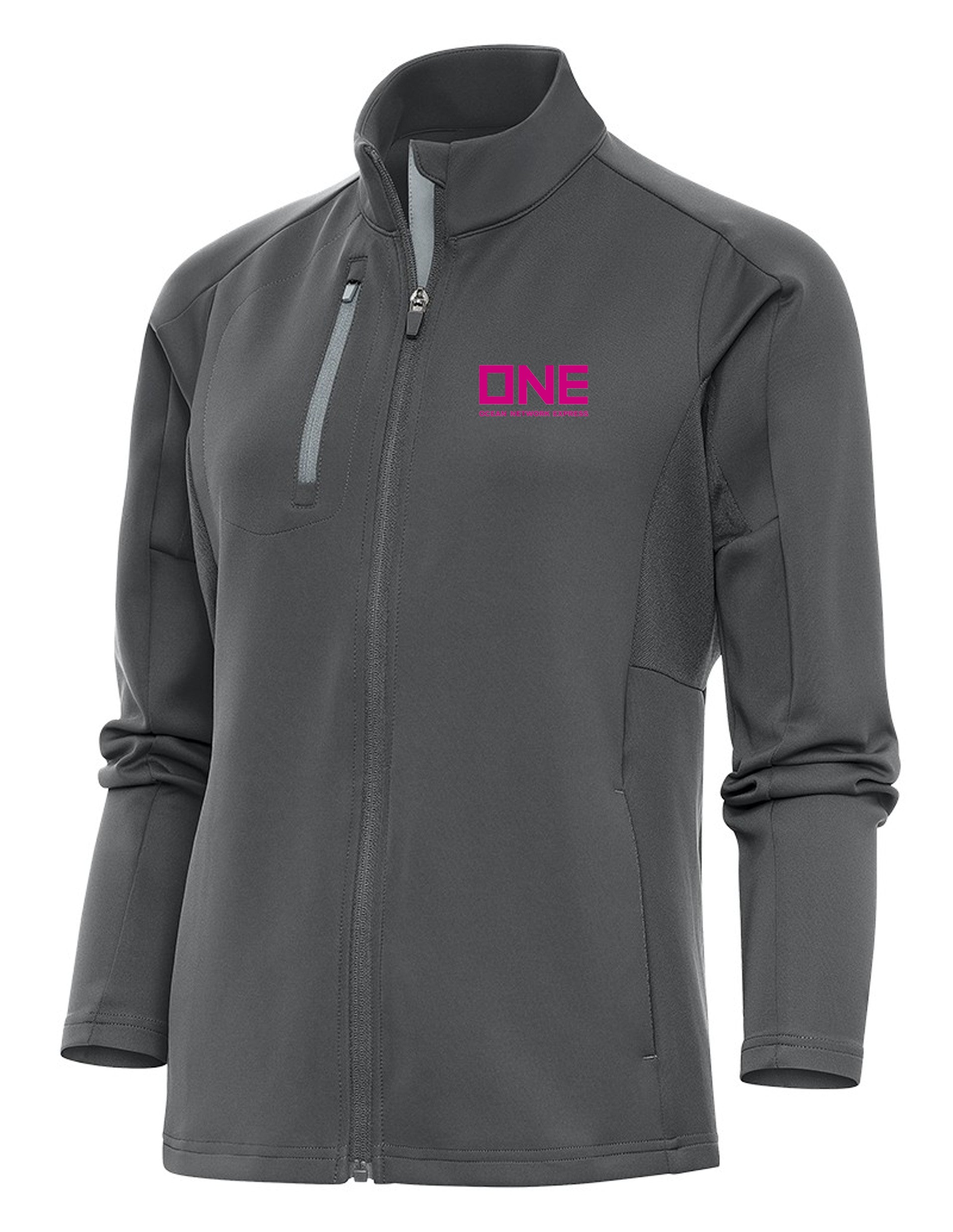 Antigua Generation Pullover - Carbon/Silver