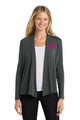Port Authority Ladies' Concept Open Cardigan - Grey Smoke
