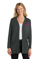 Port Authority Long Pocket Cardigan - Grey Smoke