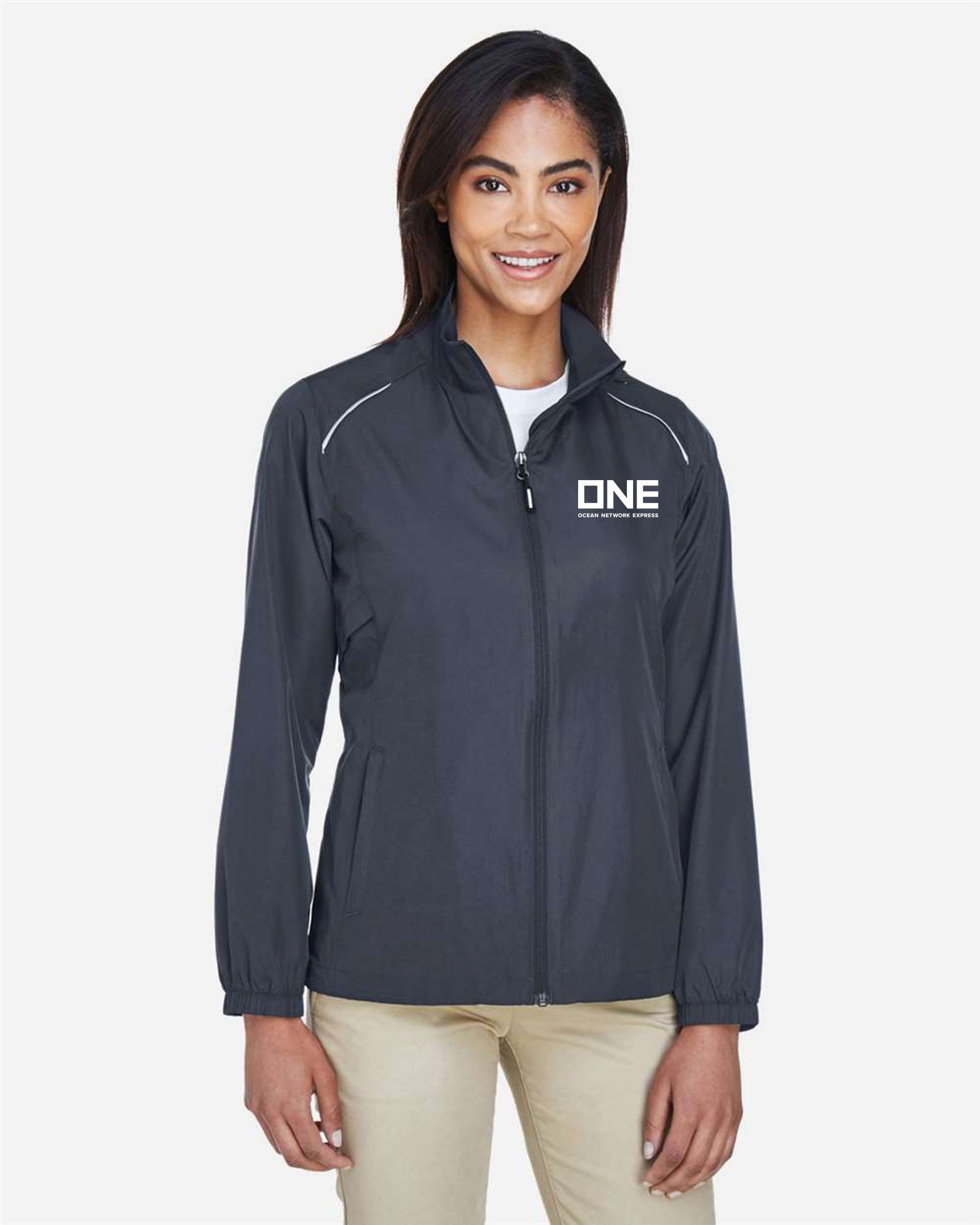 Core365 Techno Lite Motivate Unlined Lightweight Jacket - Carbon