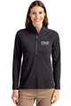 Cutter & Buck Adapt Eco Knit Hybrid Recycled 1/4 Zip - Black