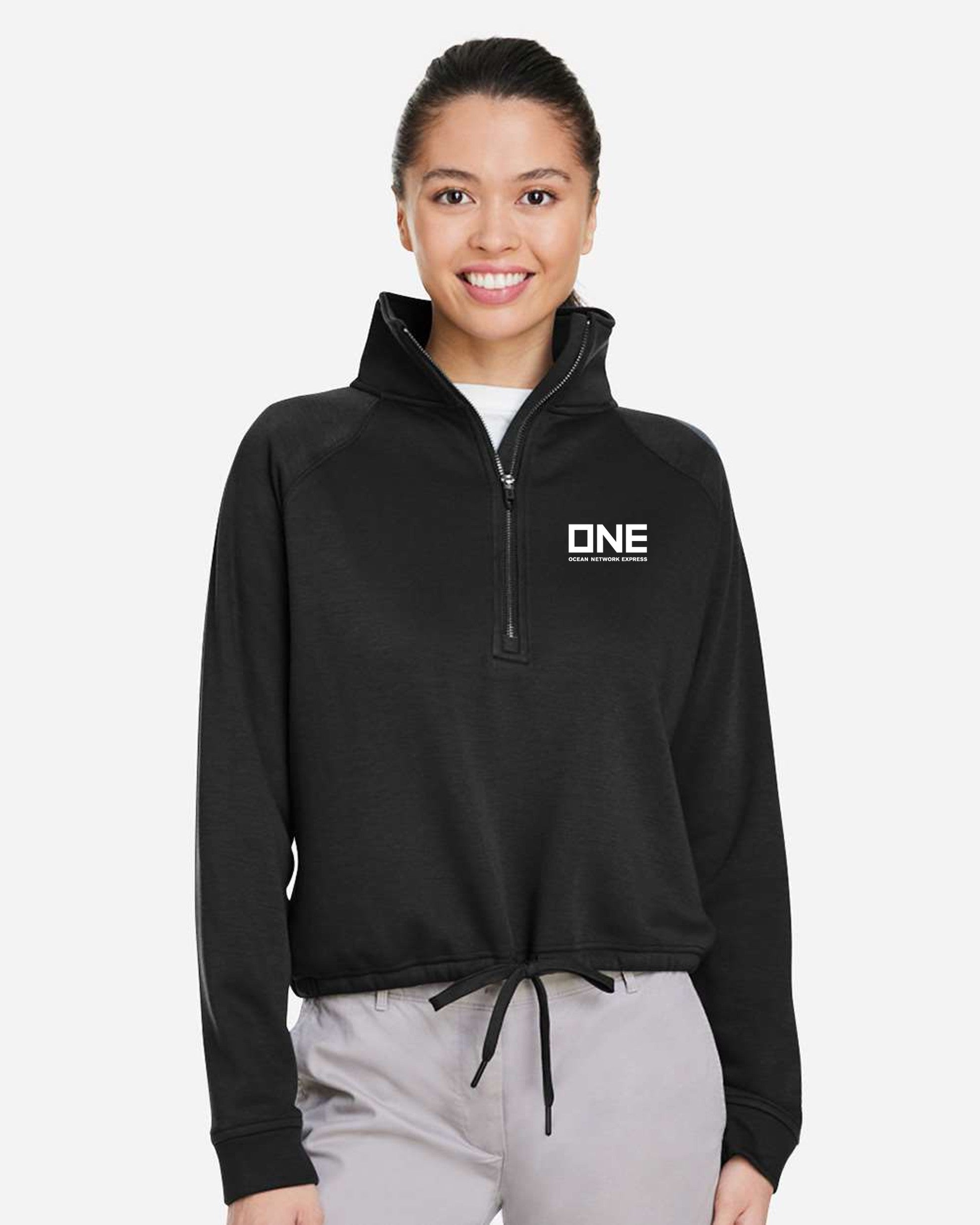 Spyder Quarter Zip - Black