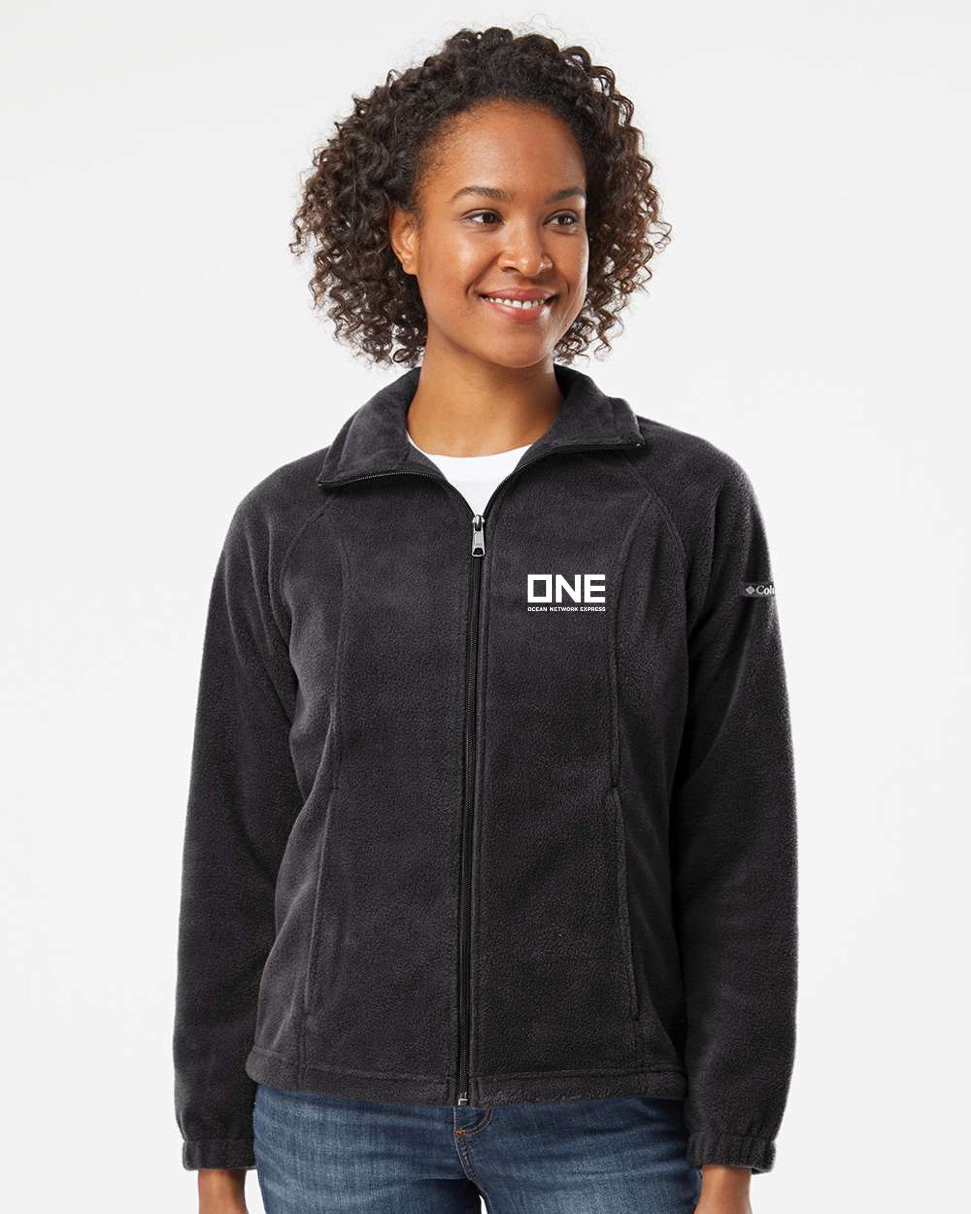 Columbia Fleece Full Zip Jacket - Black