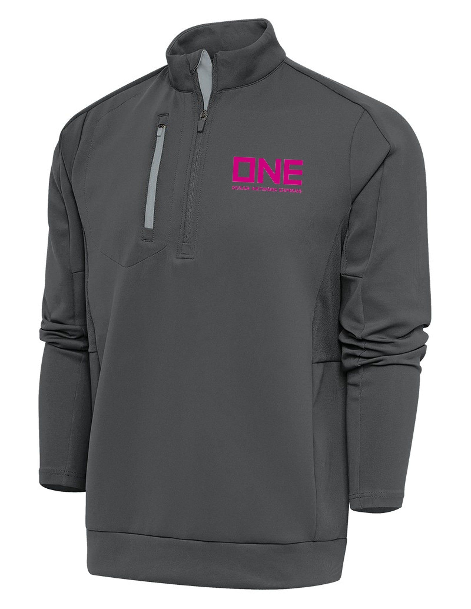 Antigua Generation Pullover - Carbon Silver