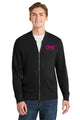Lightweight French Terry Bomber - Black