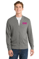 Lightweight French Terry Bomber - Grey Concrete