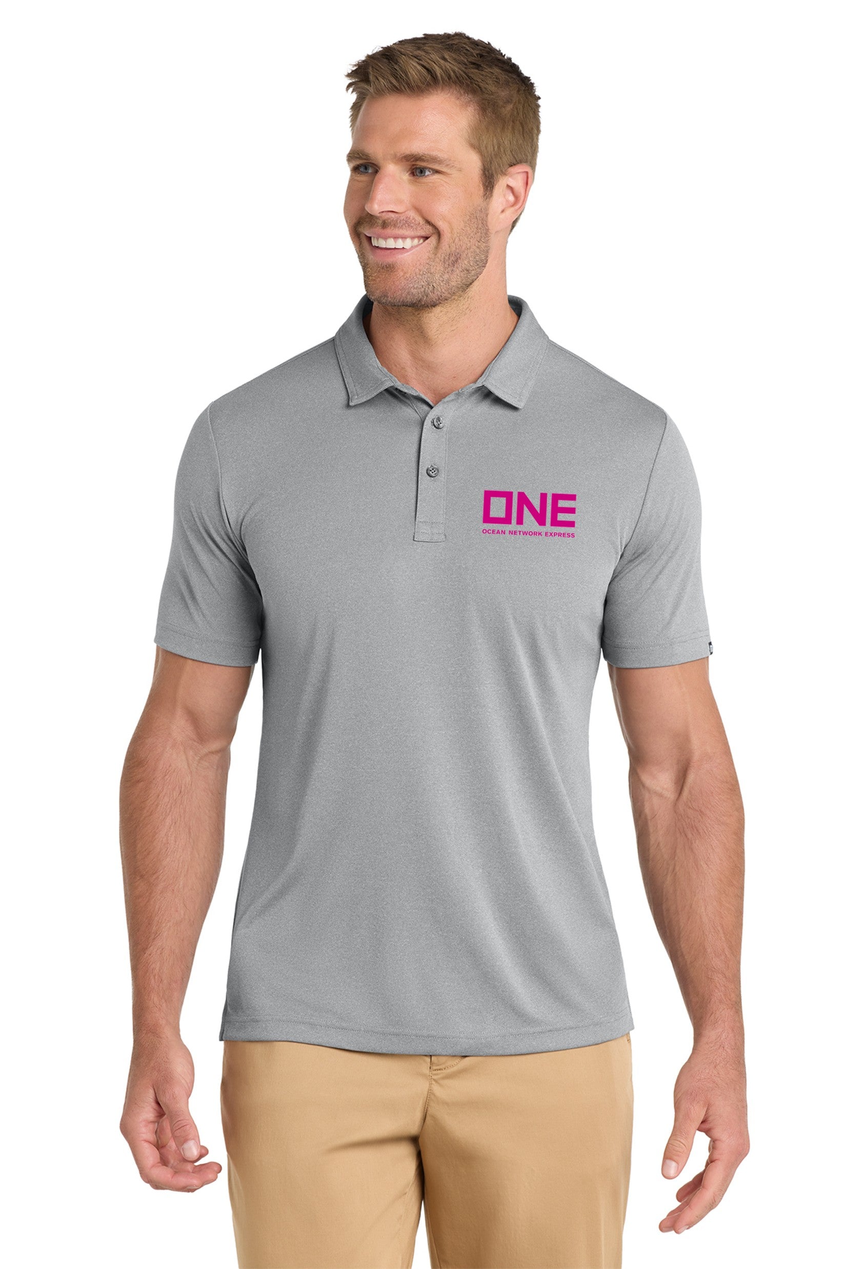 TravisMathew Coto Performance Polo - Quiet Shade Grey