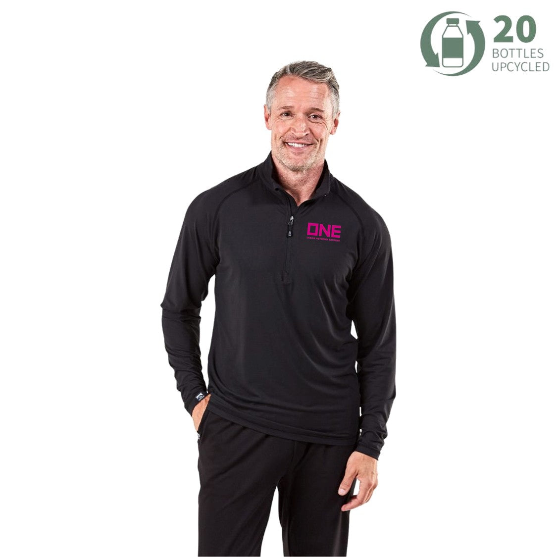 Pacesetter 1/4 Zip - Black