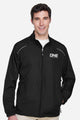Core365 Techno Lite Motivate Unlined Lightweight Jacket - Black