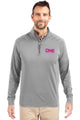 Cutter & Buck Adapt Eco Knit Hybrid Recycled 1/4 Zip - Polished