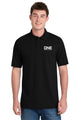 Port & Co Core Polo - Black