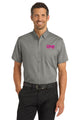 Port Authority Short Sleeve SuperPro Twill Shirt - Monument Grey
