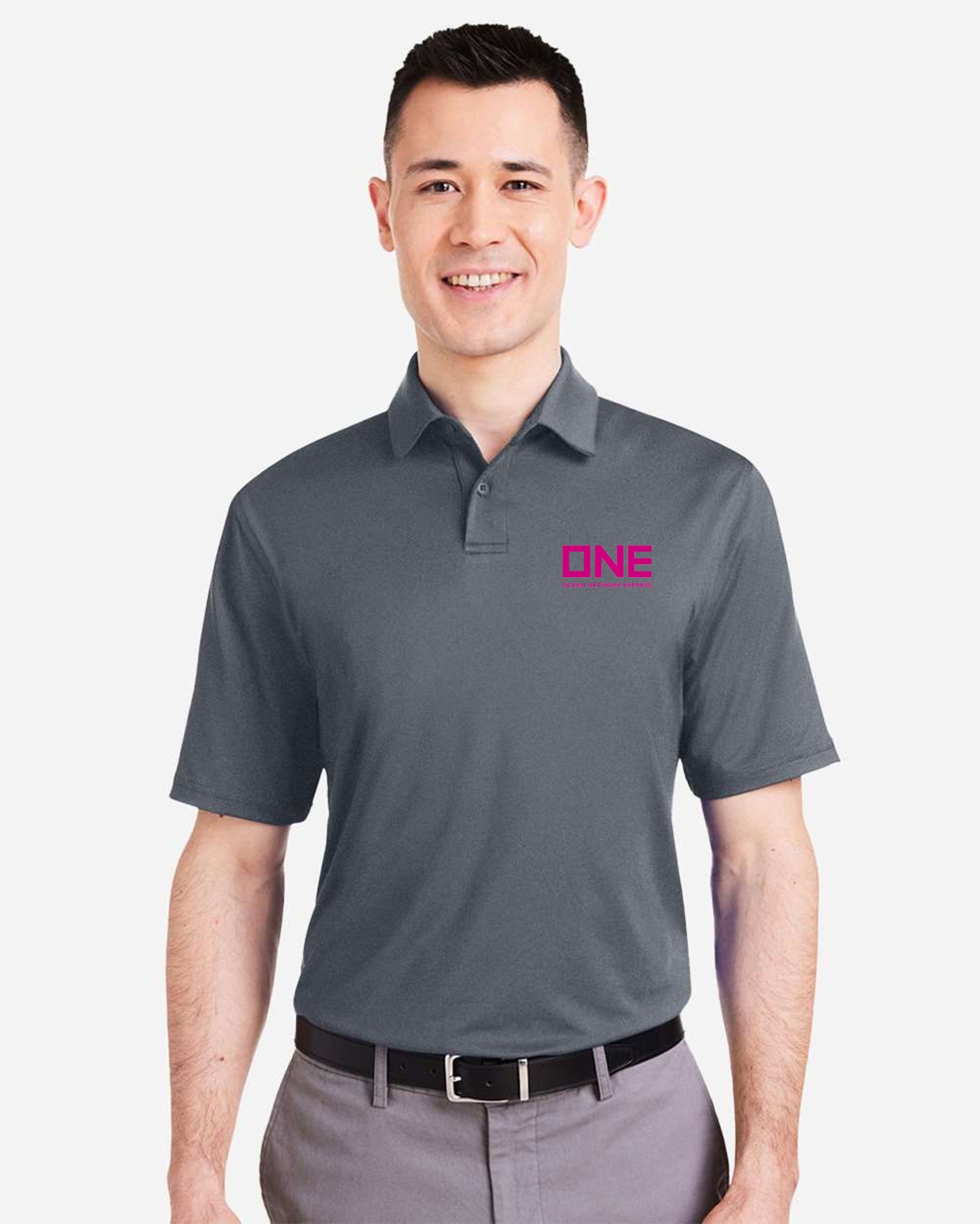 Under Armour Recycled Polo - Castlerock/White