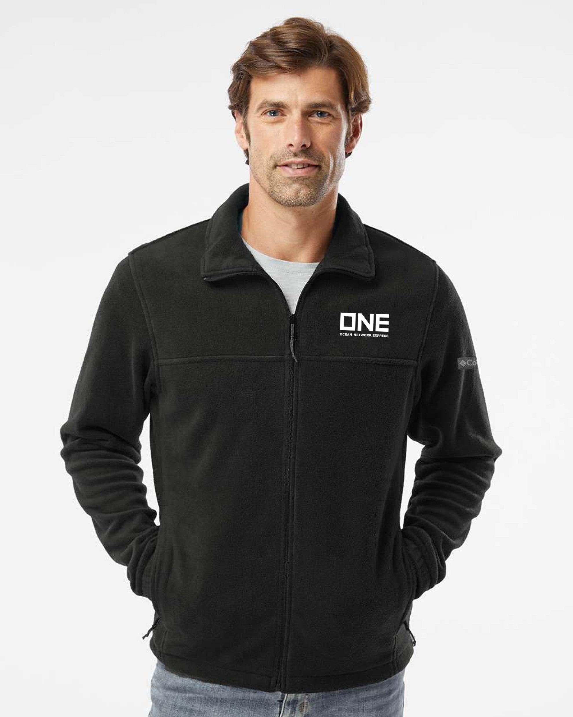 Columbia Fleece Full Zip Jacket - Black