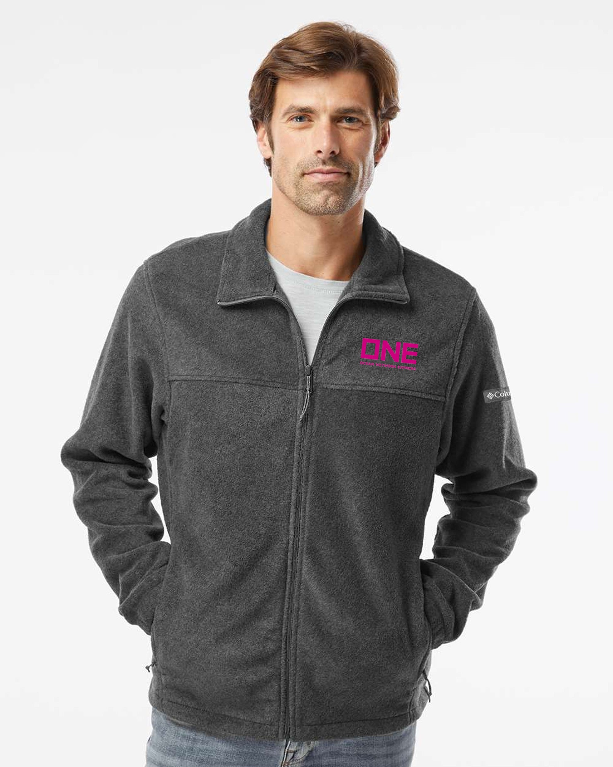 Columbia Fleece Full Zip Jacket - Charcoal Heather