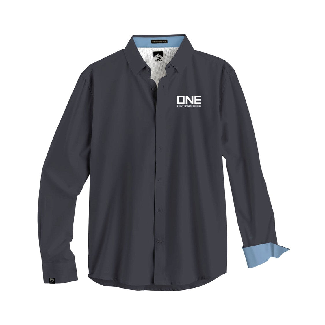 Influencer Woven Shirt - Iron Blue/Gray
