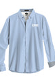 Influencer Woven Shirt - Oxford Blue/Gray