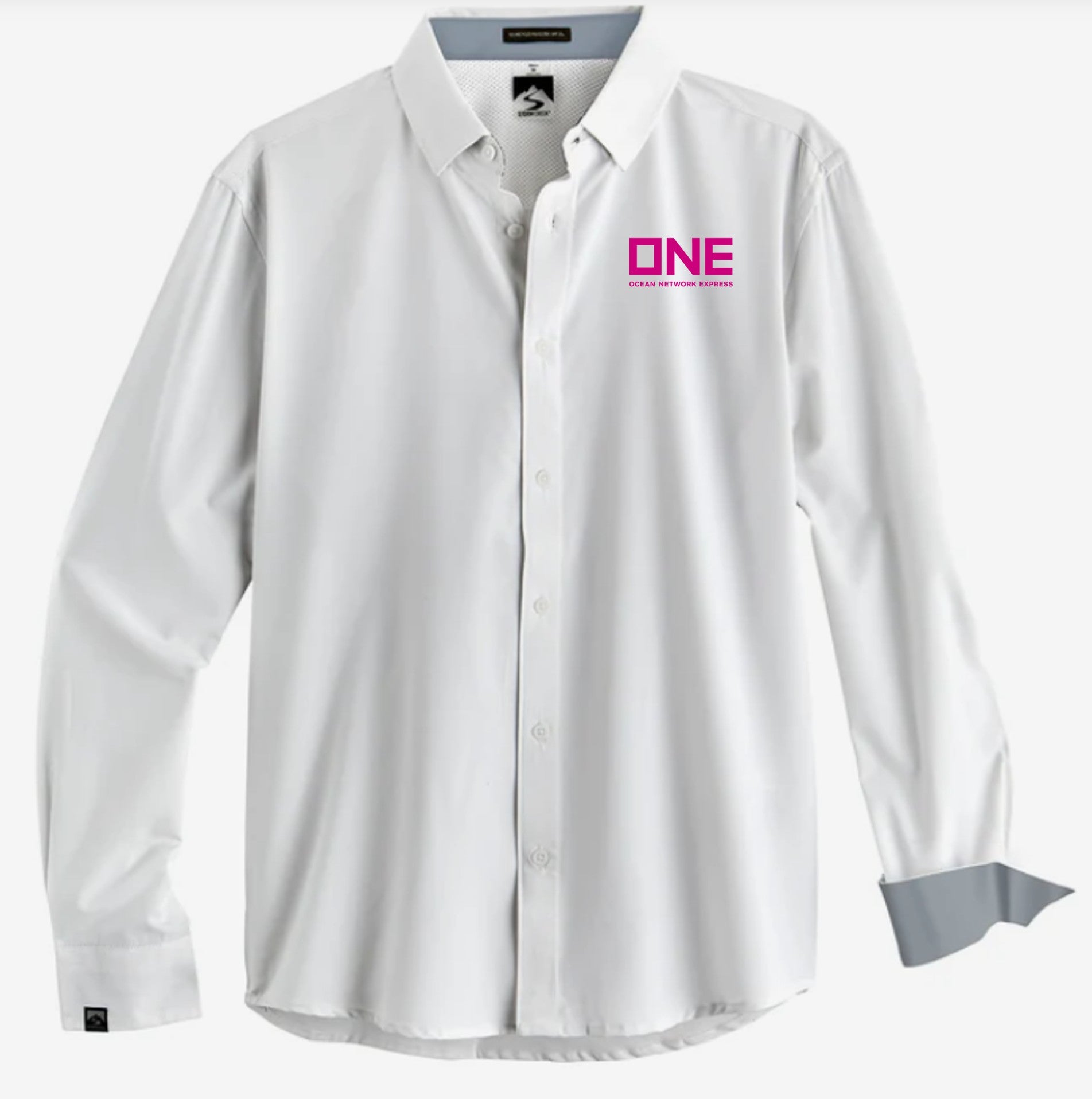 Influencer Woven Shirt - White/Gray