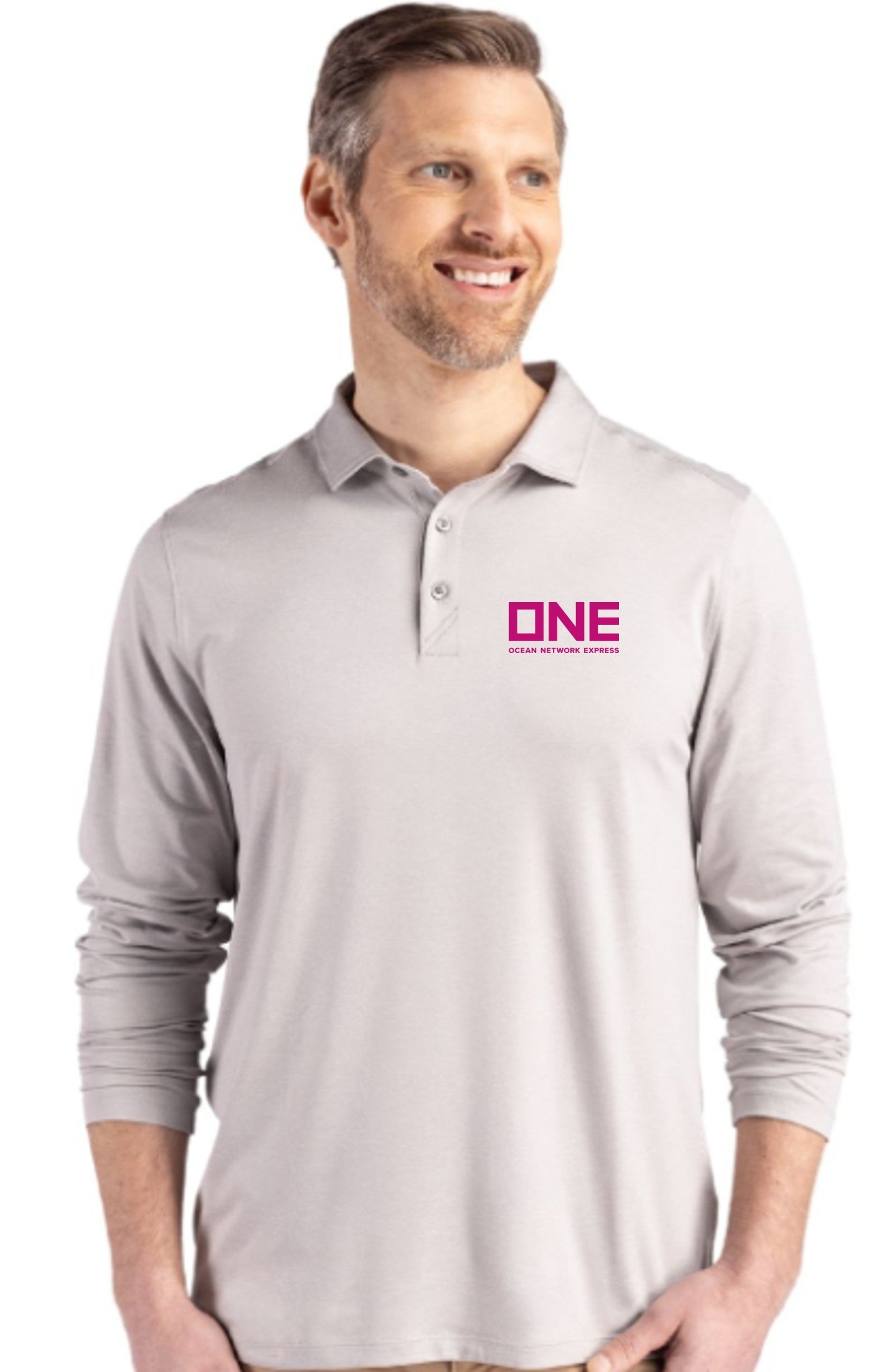 Coastline Epic Comfort Recycled Long Sleeve - Concrete