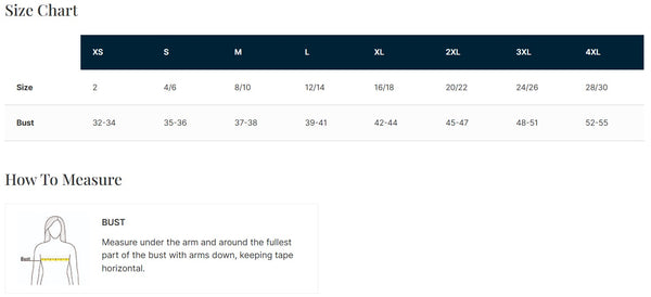 Size Chart for Mercer+Mettle Long Sleeve Modern Oxford Shirt - White