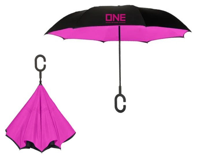 48" Reverse Umbrella - Black